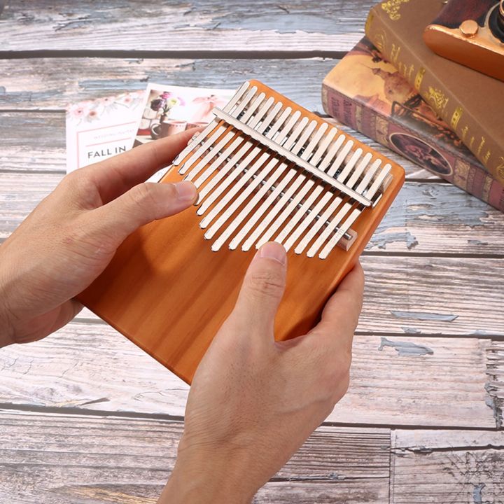 kalimba-ไม้สนเครื่องตีเครื่องดนตรี17คีย์นิ้วโป้งเปียโน-mmira-เครื่องดนตรีเริ่มต้นเปียโนนิ้วหัวแม่มือ