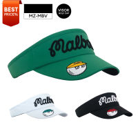 [11GOLF] หมวกกอล์ฟ ปักโลโก้ Malbon Visor Golf Cap รหัสสินค้า MZ-MBV