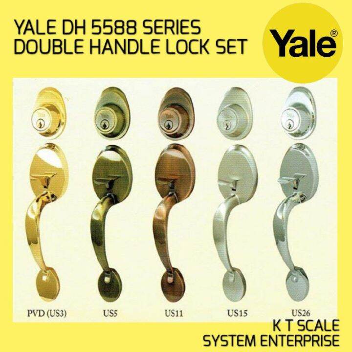 Original Yale Handle Set Door Dh 5588 Lazada 9223