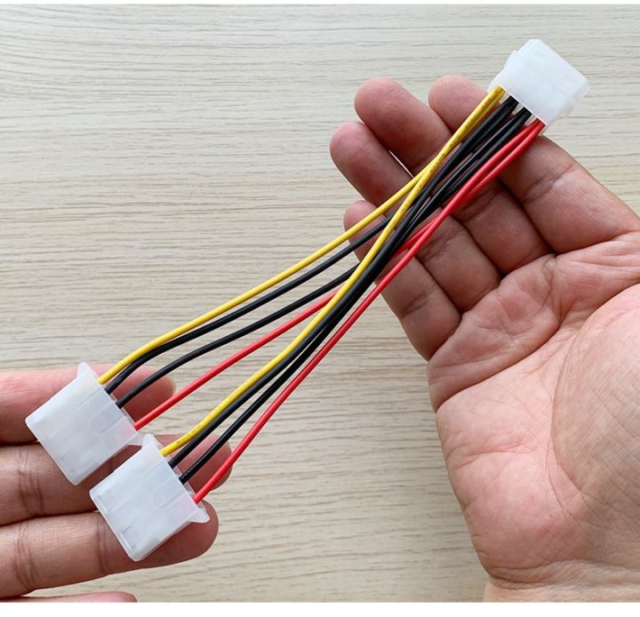 power-splitter-cable-adaptor-4-pin-molex-male-power-to-2x-ide-4-pin-female-y-splitter-extension-adapter-connector-cable-20cm