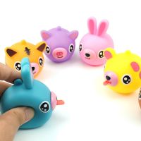 【LZ】✾☢  Talking Animal baby toys Jabber Ball Tongue Out Stress Relieve Soft Ball for Kids Adult baby toy 2022 Hot style funny toys