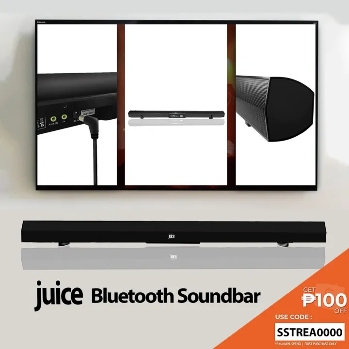 best sale1 ℗ JUICE 32 Bluetooth Soundbar Lazada PH