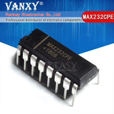 10PCS MAX232CPE DIP16 MAX232C DIP MAX232 DIP-16 MAX232EPE RS-232 Drivers/Receivers new and original WATTY Electronics