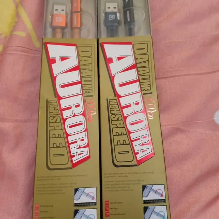 Remax Aurora 2 In 1 Micro Dan Iphone Lightning Lazada Indonesia
