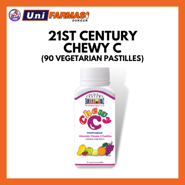 21ST CENTURY Chewy C (90 Vegetarian Pastilles) Lazada