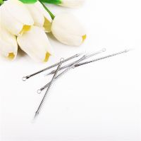 Hot Stainless Steel Blackhead Comedone Acne Blemish Extractor Remover Face Skin Care Pore Cleaner Needles Remove Tools