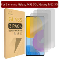 Mr.shield [3-Pack] ตัวป้องกันหน้าจอความเป็นส่วนตัวสำหรับ Samsung Galaxy M53 5G Galaxy M52 5G [กระจกนิรภัย] [Anti Spy]