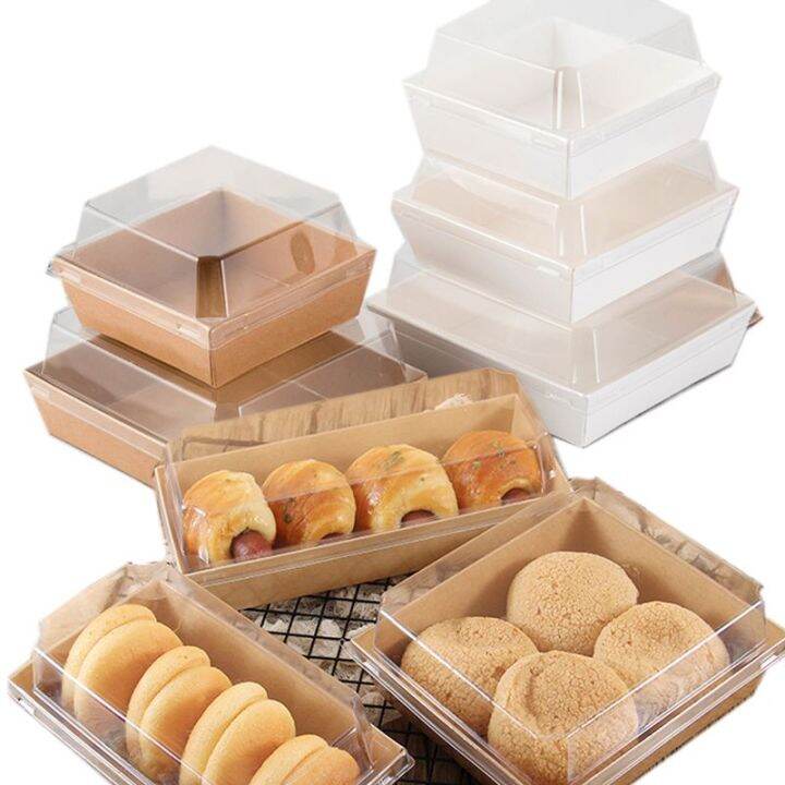 Dessert Cake Box Food Packaging Sandwich Box Lazada