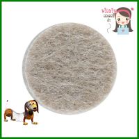 สักหลาดแบบกลม 3M 16x16 มม. สีเบจ 24 ชิ้นROUND FELT PAD 3M 16X16MM BEIGE 24EA **ราคาดีที่สุด**