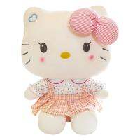 คาวาอิของเล่นอะนิเมะตุ๊กตาแมวของเล่นตุ๊กตาแมวของเล่นตุ๊กตาหมอนแมว Hello Kitty ตุ๊กตาอนิเมะวันเกิดของเด็ก