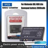 ชุดกระเป๋าเก็บอุปกรณ์2000MAh + MAh สำหรับ Nintendo DSL เอ็นดีเอสไลท์เอ็นดีเอสแอล3.7V แบบชาร์จไฟได้สำหรับเปลี่ยนลิเธียมไอออน