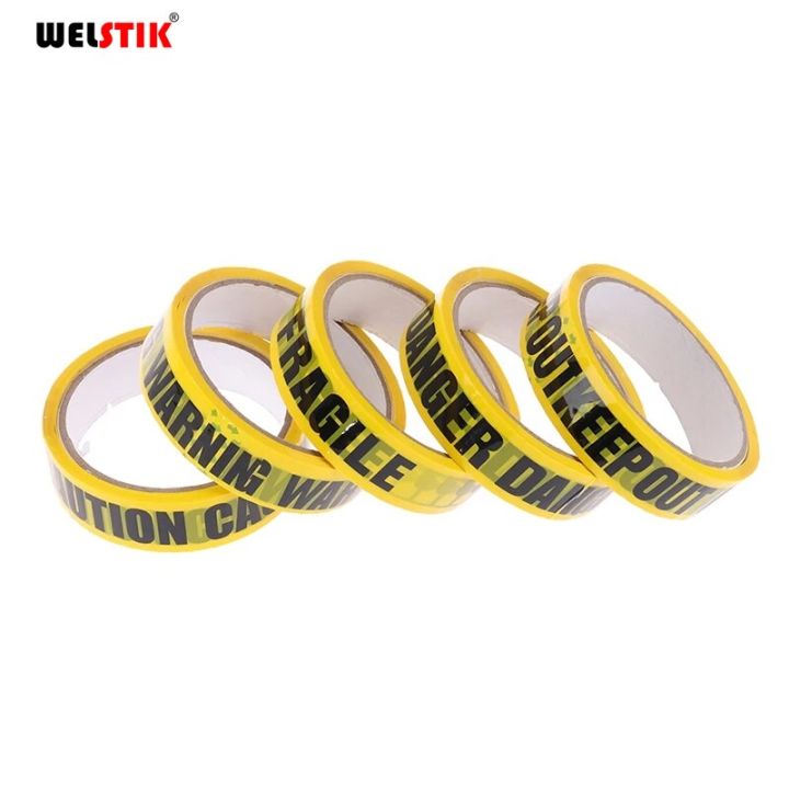 1-roll-25m-yellow-warning-sign-tapes-diy-sticker-caution-danger-barrier-safety-reminder-for-store-warehouse-factory-mall-school-adhesives-tape