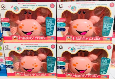 ของเล่นปูเต้น Happy Crab Dance มีไฟ มีเสียงดนตรี