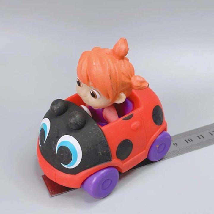 ของแท้-ของเล่นเด็ก-ตุ๊กตาหุ่นมือ-การ์ตูนแตงโม-รถบัส-รถบัส-น่ารัก