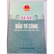 Luật Đầu Tư Công Sửa đổi, bổ sung năm 2020, 2022