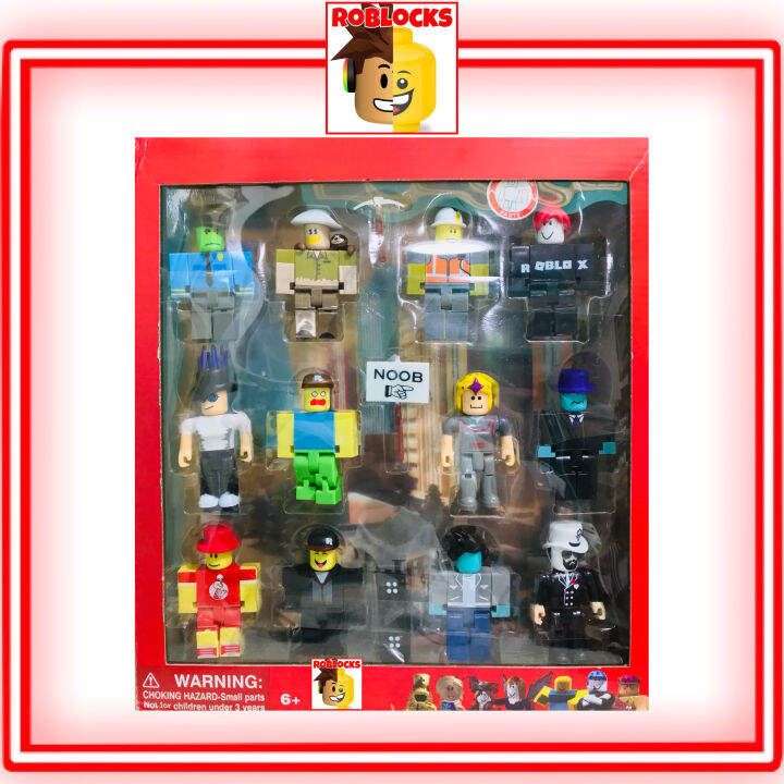 12pcs Roblox Noob Action Figure