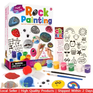 Zap! Extra Glow-in-the-Dark Rock Painting - Craft Kits - Art + Craft -  Children - Hinkler