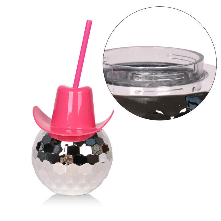 1pc-600ml-unique-disco-ball-cups-cowboy-disco-ball-cup-with-straws-flashing-cocktail-ball-electroplating-ball-cup-drinking-cup