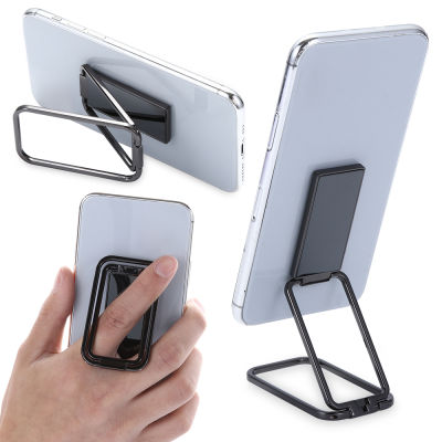 【cw】360 Rotation Foldable Mobile Phone Stand Back Ultra Thin Phone Ring Holder Multi Angle Portable For Desk Metal Finger Kickstand ！