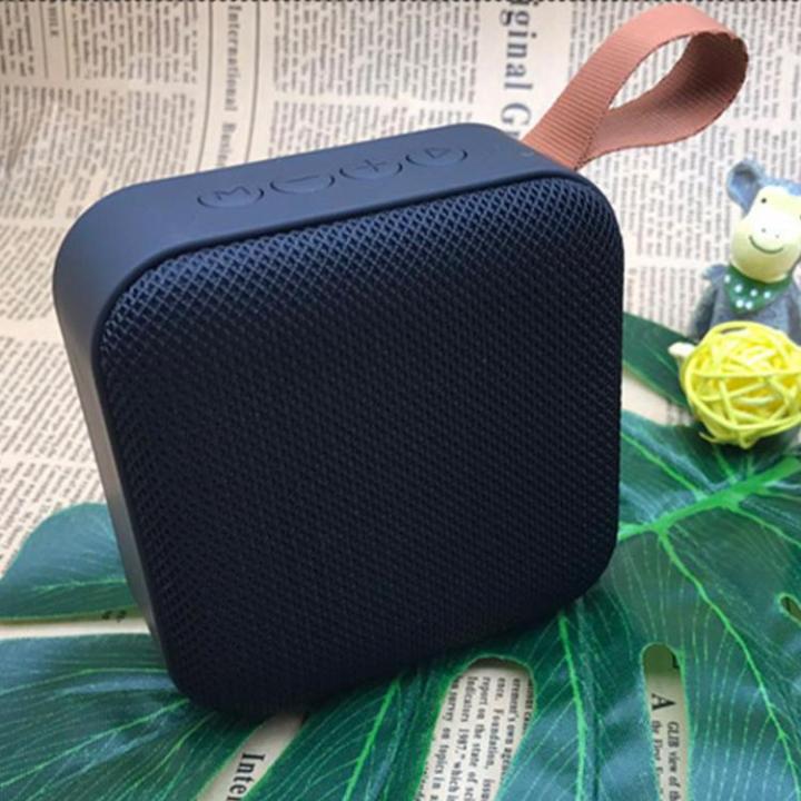 mini-wireless-speaker-fabric-pattern-subwoofer-music-player-speaker-with-multiple-playback-modes-and-long-lasting-playtime-compatible-with-most-smart-systems-adaptable