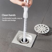 45CM Pipe Dredging Brush Bathroom Hair Sewer Sink Cleaning Brush Drain Cleaner Flexible Cleaner Clog Plug Hole Remover Tool NEW