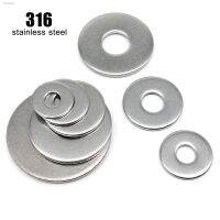 ✆✶◑ 2/10/50/100pcs M2.5 M3 M4 M5 M6 M8 M10 M12 M14 M16 GB96 A4 316 Stainless Steel Large Size Oversize Big Wider Flat Washer Gasket