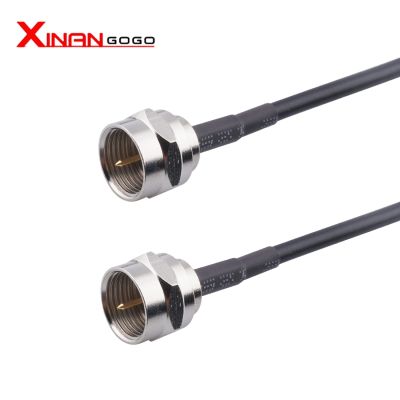 Xinangogo 1PCS F Male to F Male Hign Frequency Signal Telecom Antenna Pigtail Jumper RG174 Coaxial Cable Connect