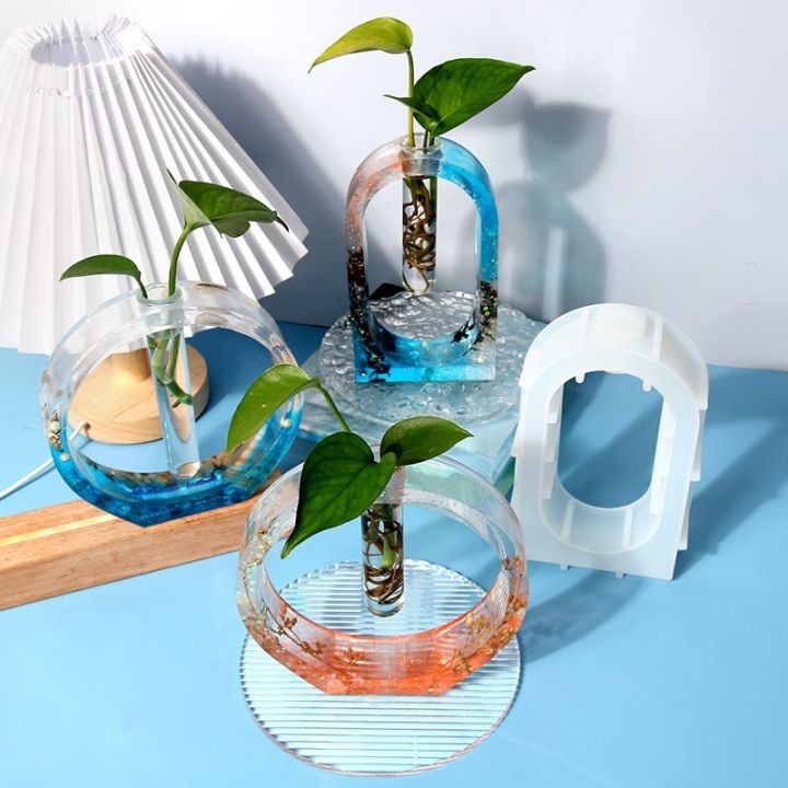 cw-hydroponic-vase-test-tube-mirror-silicone-mold-elliptical-shaped-epoxy-molds-resin-making-dec