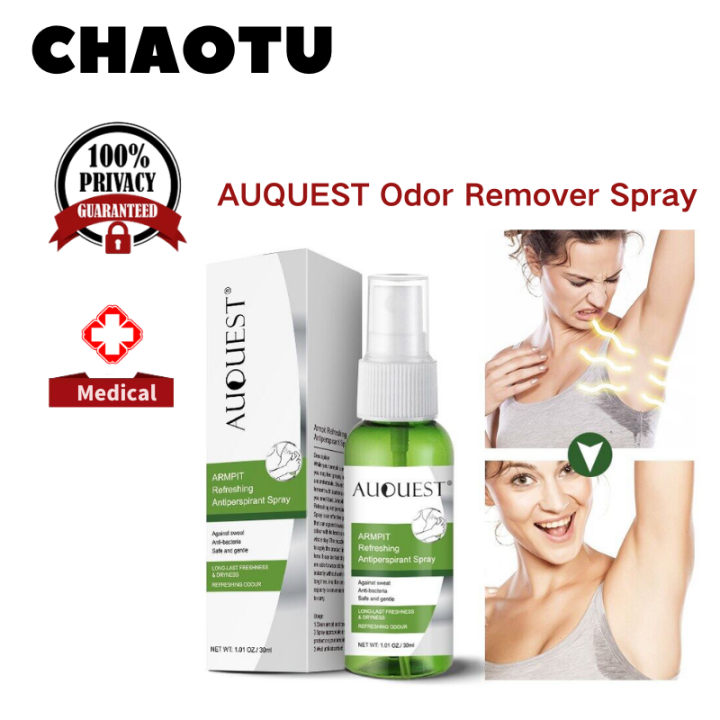 AUQUEST Odor Remover Spray Armpit Underarm Smell Removal for Man Women