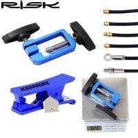 ✓✹卐 RISK Bicycle Oil Needle Driver Tool Hydraulic Hose Cutters Set forDisc Brake Hose Needle Connector install Tools BH59/90 Cycling