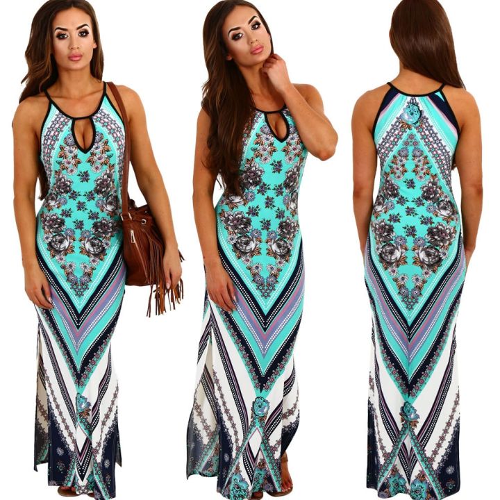 cod-k8253-sexy-european-and-digital-totem-print-dress-bandage-nightclub