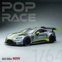 รถรุ่น POPRACE 1:64เป็นรถสปอร์ตหล่อขึ้นรูปโลหะผสมของมาร์ติน GT3