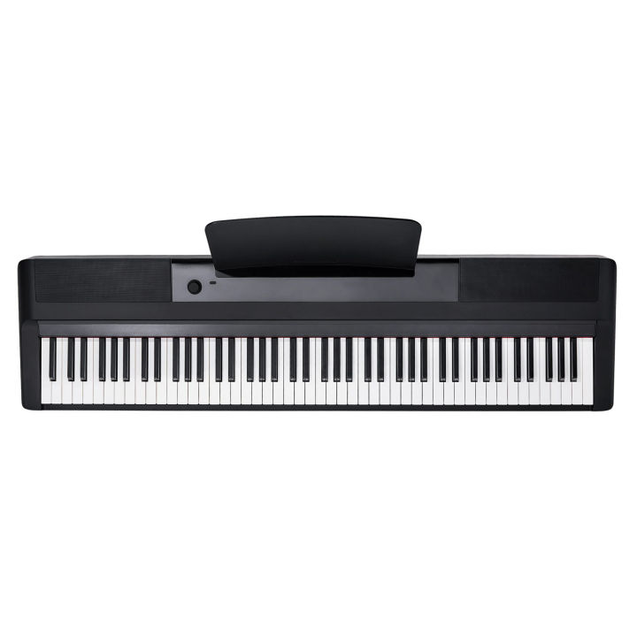 the-one-piano-pro-essential-t981bk-เปียโนไฟฟ้า-88-คีย์-น้ำหนักคีย์-hammer-action-มี-691-เสียง-ต่อแอพ-หูฟัง-midi-out-ได้-แถมฟรีที่วางโน้ต-amp-app-the-one