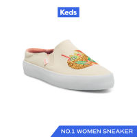 KEDS รองเท้าผ้าใบ เปิดส้น รุ่น KICKBACK MULE COCKTAILS สีเบจ ( WF66976 )