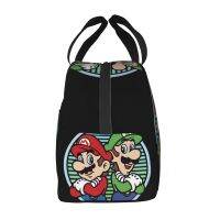 Custom Funny Luigi ถุงอาหารกลางวันผู้หญิง Warm Cooler Insulated Lunch For Office