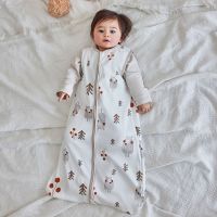 Baby Sleeping Bag Outfits Clothes Bedding Swaddle For Newborns Diaper Cocoon Baby Carriage Sack Cotton Bear Print Sleepsack