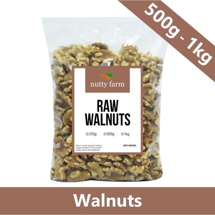 Raw Walnuts (500g - 1kg) by Nutty Farm | Lazada PH