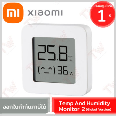 Xiaomi Mi Temp and Humidity Monitor 2 เครื่องวัดอุณหภูมิและความชื้นแบบดิจิตอล ของแท้ ประกันศูนย์ไทย 1ปี (Global Version)
