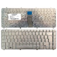 New UK Laptop Keyboard for HP Pavilion DV5 1000 DV5 1100 DV5 1200 dv5t dv5z AEQT6E00210 QT6A Silver