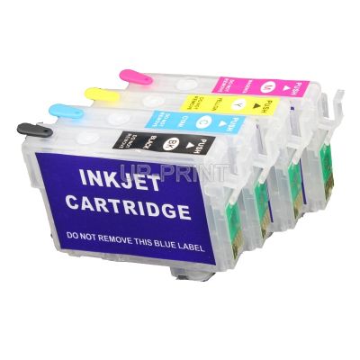 UP T1321 T1322 T1323 T1324 Refillable ink cartridges for   Stylus N11 NX125(AU) printer with ARC chip without ink Ink Cartridges