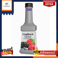 ลองบีช ไซรัป กลิ่นมิกซ์เบอร์รี่ 900 มล.Longbeach Mixed Berry Puree 900 ml