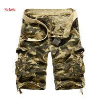 2021Mens Camouflag Shorts Man Summer Cotton Brand Clothing Cargo Loose short homme Work Military Tactical Casual Pants