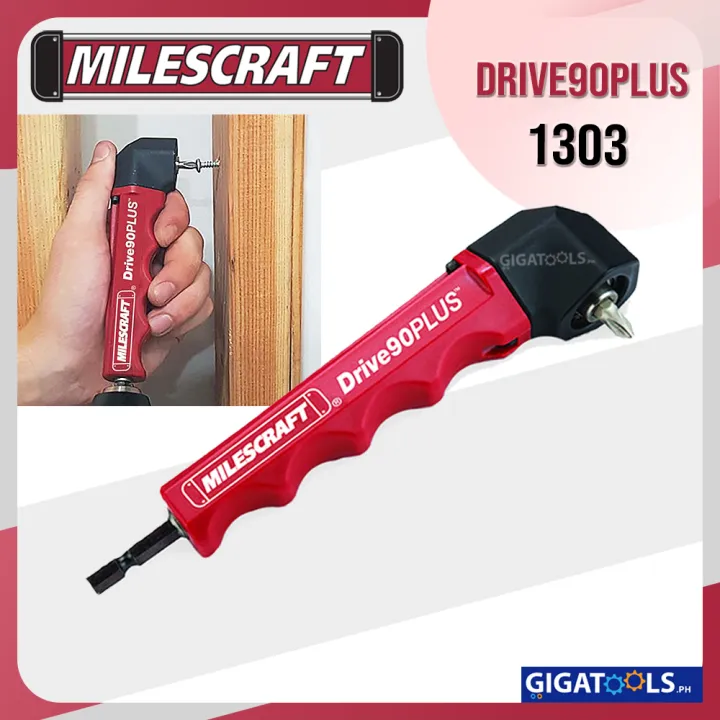 Milescraft Professional Drive90Plus Impact Right Angle Drill Attachment