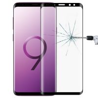 (WTYD)0.3มม. 9H ความแข็งผิว3D ขอบโค้งกระจกนิรภัยแบบเต็มจอภาพ Note9ฟิล์มสำหรับ Galaxy