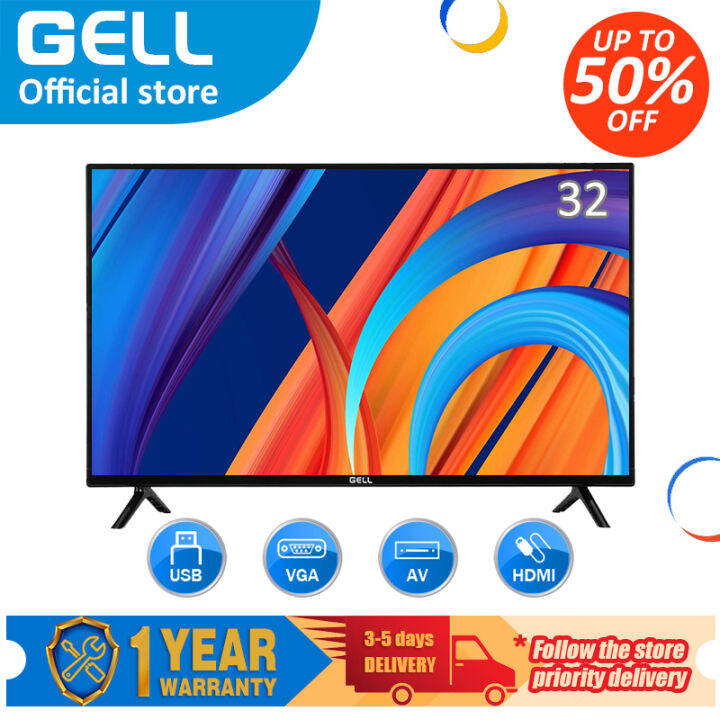GELL 32inch led tv flat screen on sale 42inch promo tv ultraslim Multi