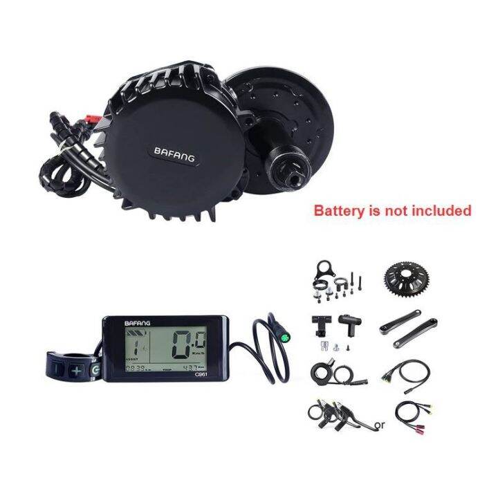 BAFANG 48V 750W Mid Drive Kit With/out Battery 8Fun BBS02 Electric Bike ...