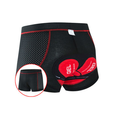 Cycling Shorts Upgrade 5D Gel Pad Cycling Underwear Pro Shockproof Cycling Underpant Bicycle Shorts Bike Underwear