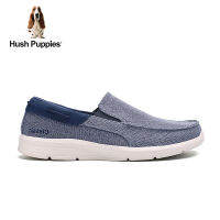 Hush Puppies_รองเท้าผู้ชาย รุ่น WATHERSMART HP IHDBB25X8 - สีดำ รองเท้าหนังแท้ รองเท้าลำลอง รองเท้าแบบสวม Mens Casual Shoes