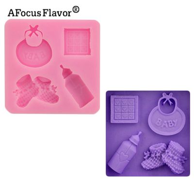 ；【‘； 1 Pc Baby Living Supplies Toys Chocolate Party Cake Decorating Tools Diy Baking Mold Fondant Molds Silicone Kitchen Baking