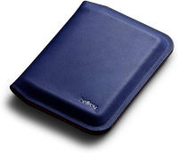 Bellroy Apex Slim Sleeve (Slim Bifold Leather Wallet, RFID Protected) - Indigo